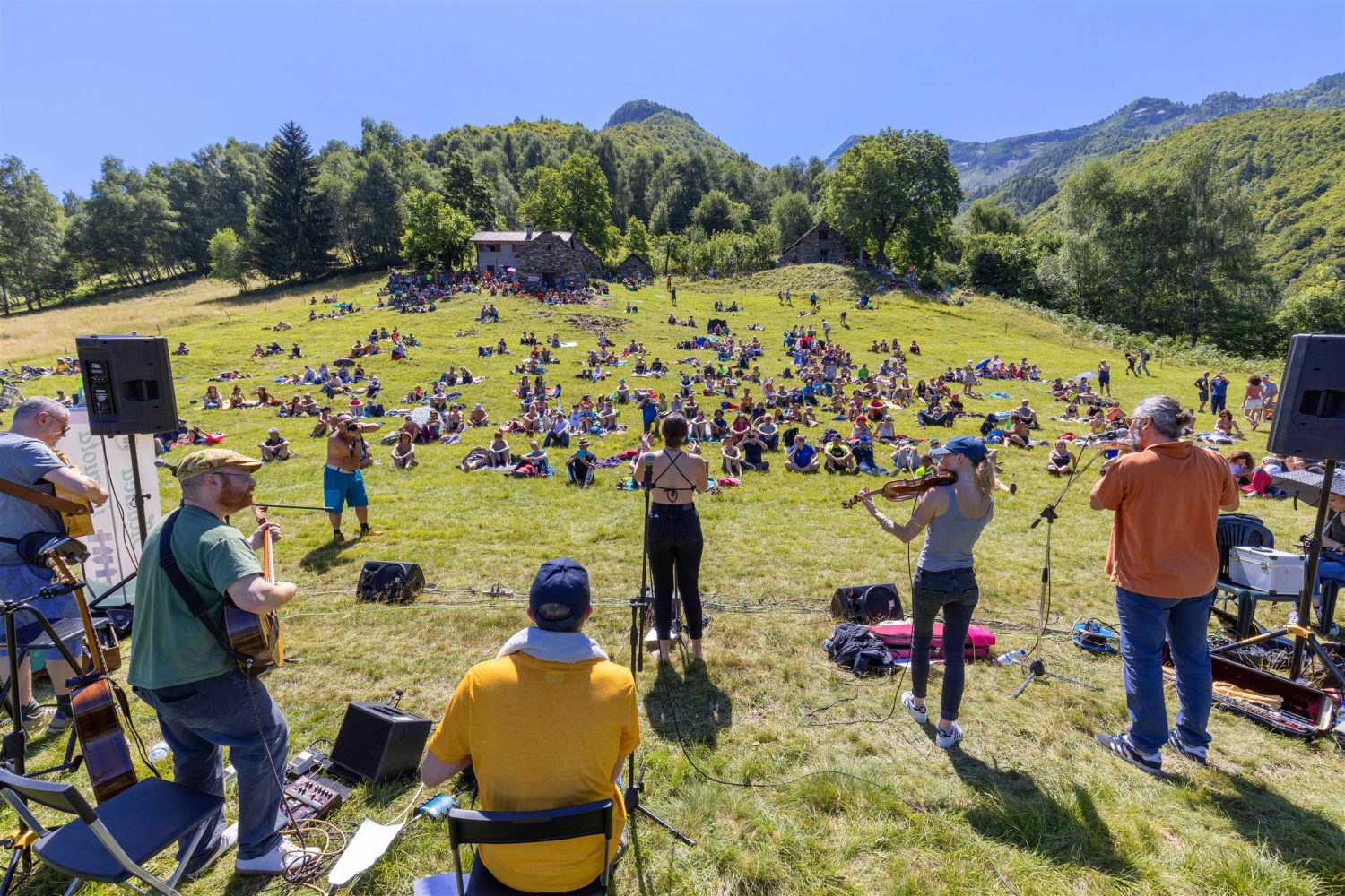 Musica in quota all'Alpe Briasca