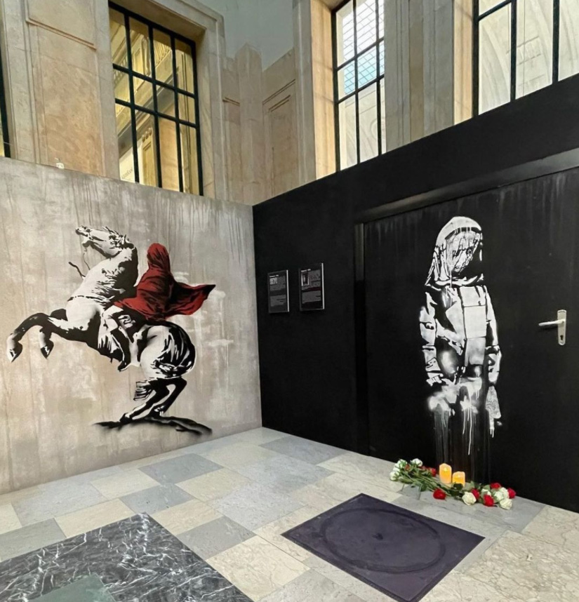 La mostra The World Of Banksy – The Immersive Experience allestita all'interno della Stazione di Milano Centrale
