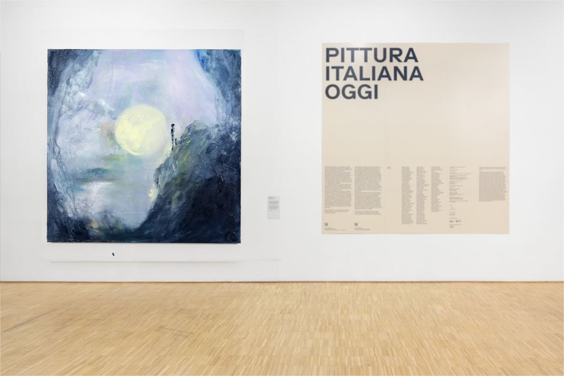Angelo Bellobono partecipa alla collettiva ” Pittura italiana oggi” – Triennale Milano